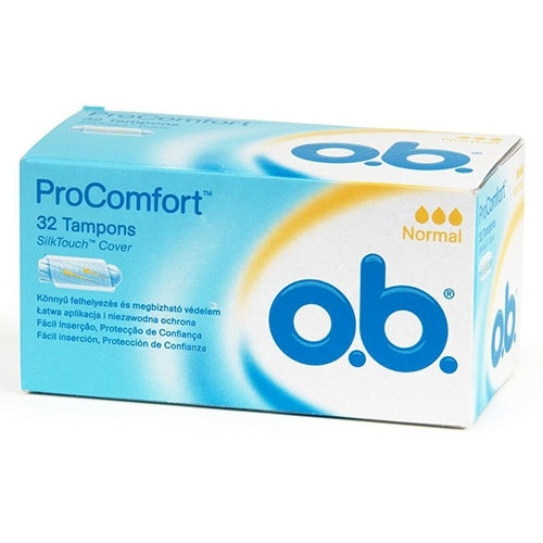 Tampones O.B. Procomfort Normal 32 Unidades