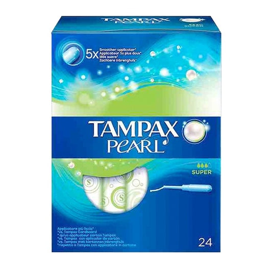 Tampones Tampax Pearl Super 24 Unidades