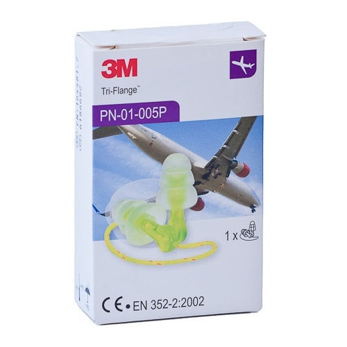 Tapones Oídos Ruido Reutizables Con Cordón 1U Especial Avión 3M