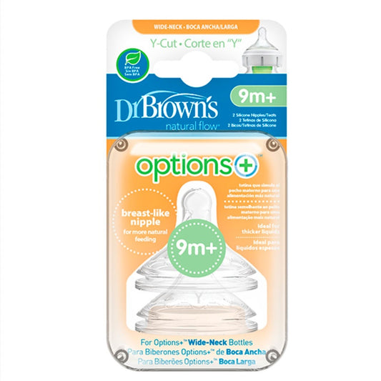Tetina Dr Brown´S Options 9M+ Boca Ancha