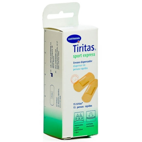 Tiritas Sport Express 25X72 Mm 15 Unidades