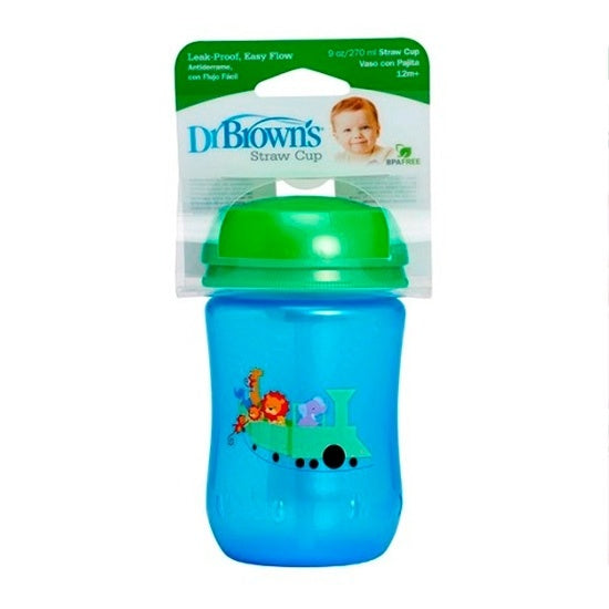 Vaso Con Pajita Dr Brown´S 300 Ml