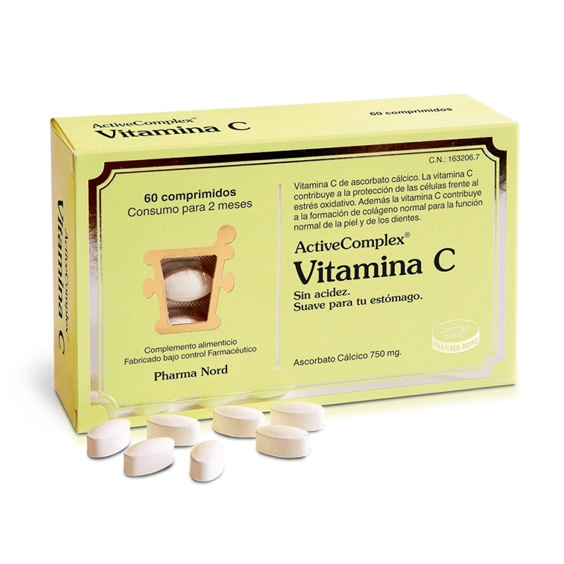 Active Complex Vitamina C Ascorbato 60 Comprimidos