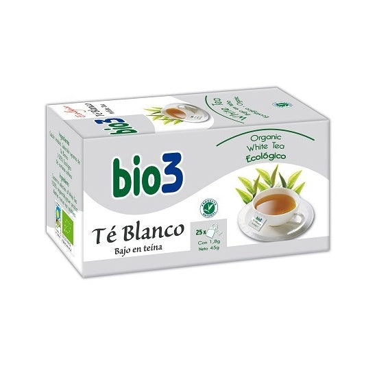 Bie 3 Té Blanco Ecológico 25 Bolsitas