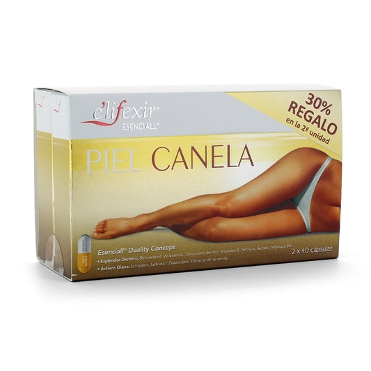 Elifexir Esenciall Piel Canela 80 Cápsulas