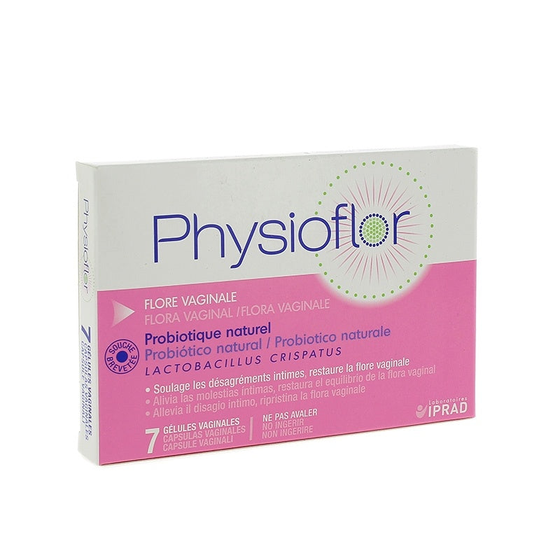 Physioflor 7 Cápsulas Vaginales