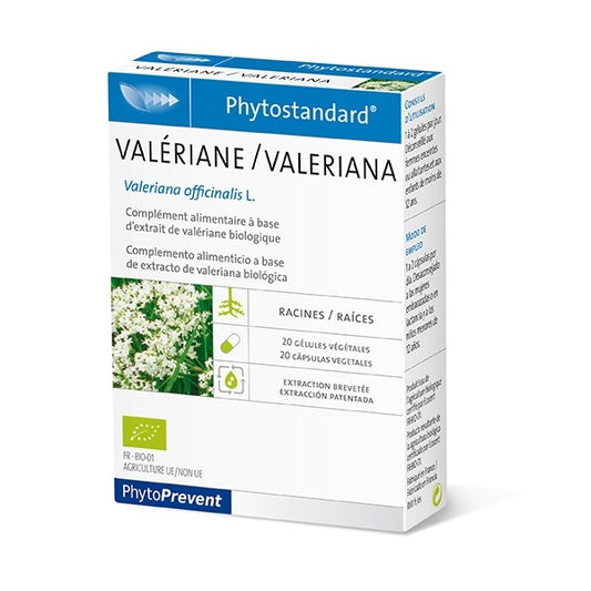 Phytostandard Valeriana 20 Cápsulas