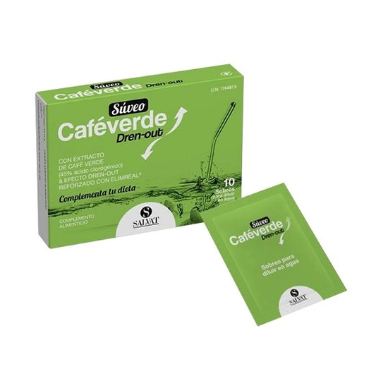 Suveo Cafeverde Dren-Out 10 Sobres