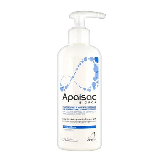 Apaisac Emulsión Limpiadora Hidratante 24H 200 Ml