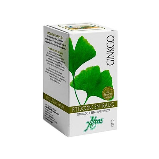 Fitoconcentrado Ginkgo 500 Mg 50 Cápsulas