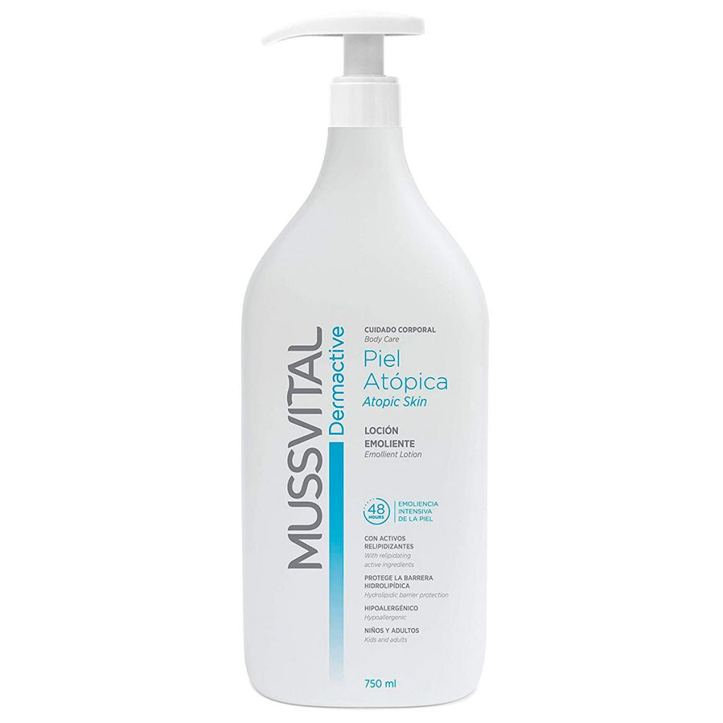 Mussvital Loción Emoliente Piel Atópica 750 Ml