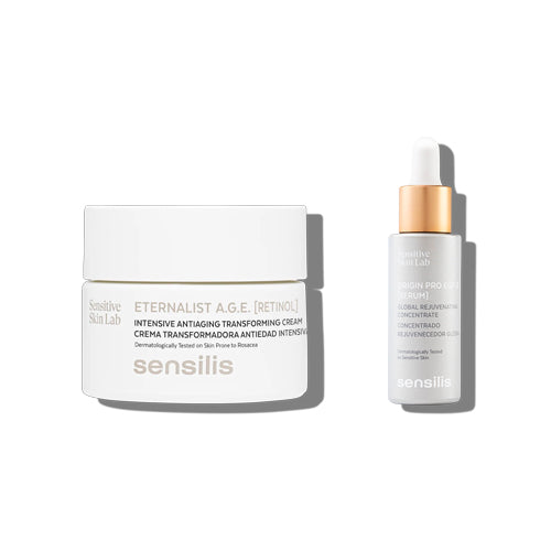 Sensilis Pack Protocolo Retinización Crema Eternalist Retinol + Serum Origin Pro