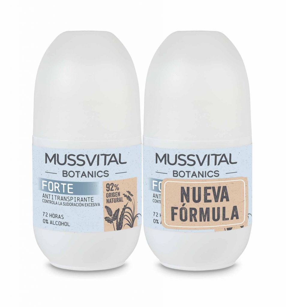 Mussvital Desodorante Forte Botanics Duplo 2x75 ml