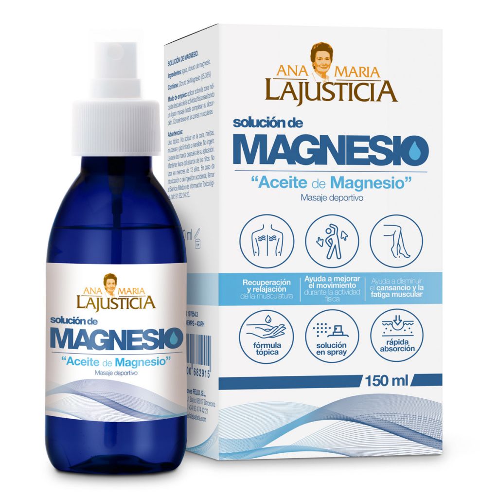 Lajusticia Aceite De Magnesio 150 Ml