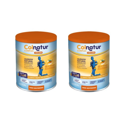 Colnatur Colágeno Complex DUPLO Sabor Cúrcuma 2x250 g