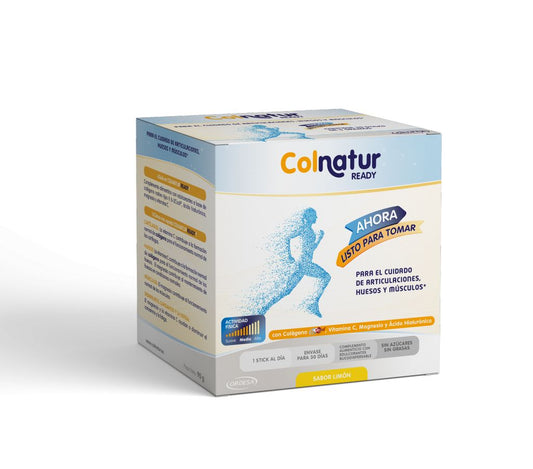 Colnatur Ready Colágeno Sabor Limón 30 sobres