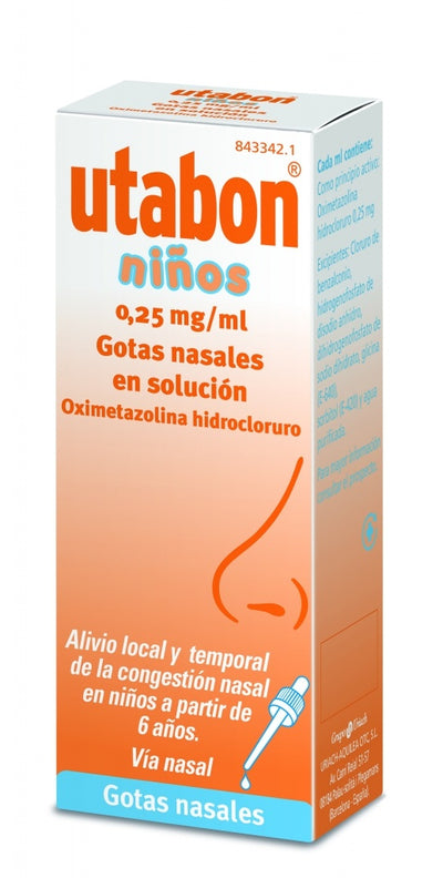 Utabon niños gotas nasales 15 ml