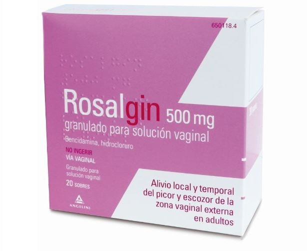 Rosalgin 20 sobres