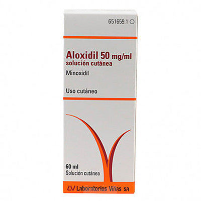 Aloxidil 50 Mg/Ml Solucion Cutanea 1 Frasco 60 Ml