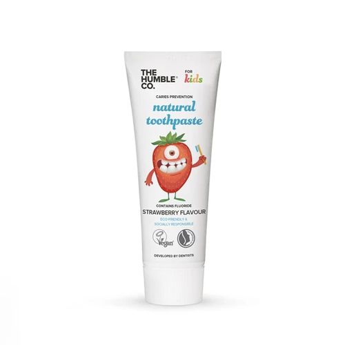 The Humble Pasta de dientes natural Fresa infantil eco vegan 75 ml