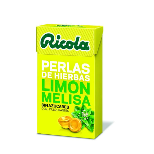 PERLAS RICOLA LIMON MELISA 20 uds