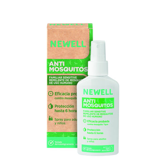 Newell Repelente Antimosquitos FAMILIAR SENSITIVE 100ml