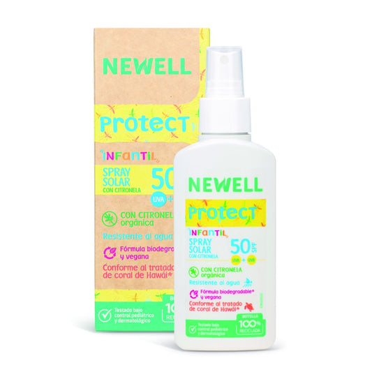 Newell Spray Solar INFANTIL con Citronela SPF-50 100ml