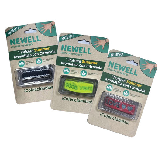 Newell Pulsera Citronela 1 unidad
