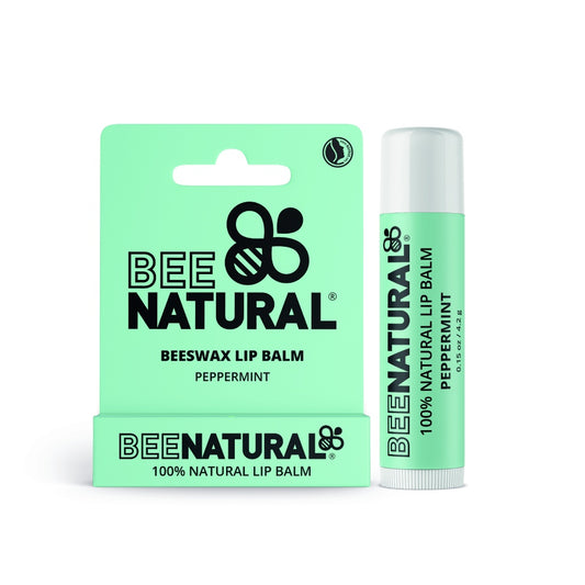 Bee Natural Bálsamo Labial Cera de Abeja Sabor HIERBABUENA