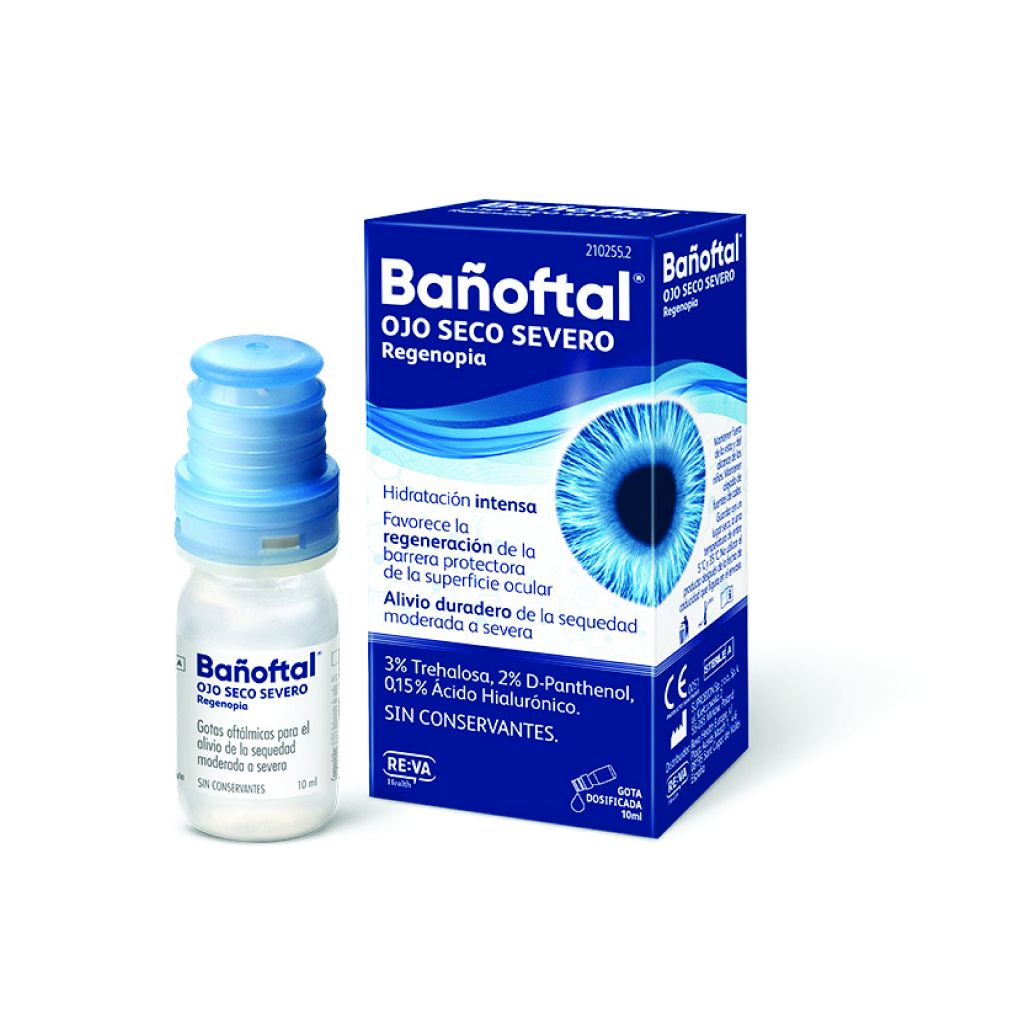 Bañoftal Ojo Seco Severo Multidosis 10 ml