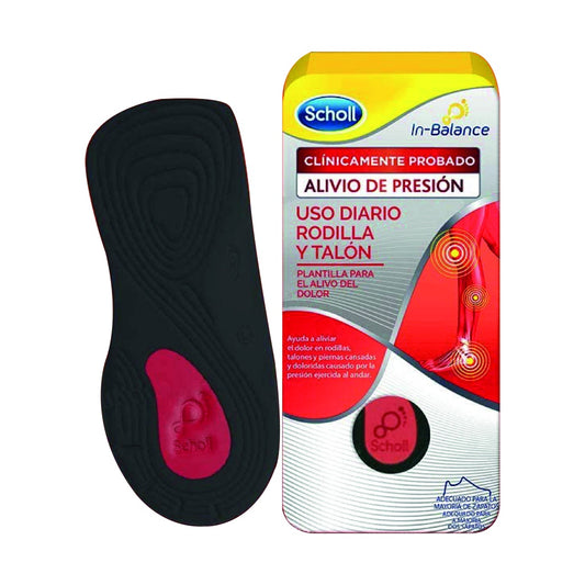 Dr.Scholl Plantilla Rodilla y Talón talla S 1 par