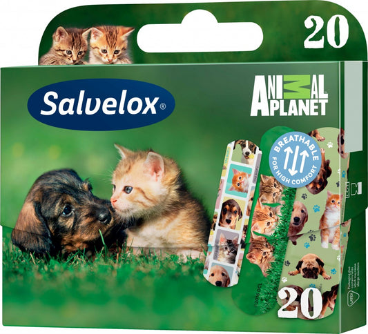 Salvelox Infantil Animal Planet 20 Unidades