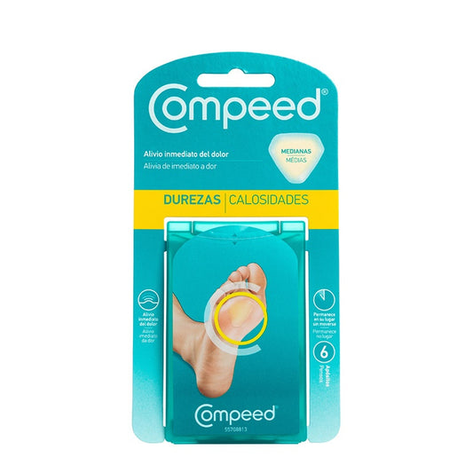 Compeed Durezas Medianas 6 uds