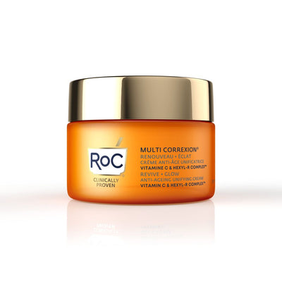 Roc MULTI CORREXION revive + glow crema unificadora 50 ml