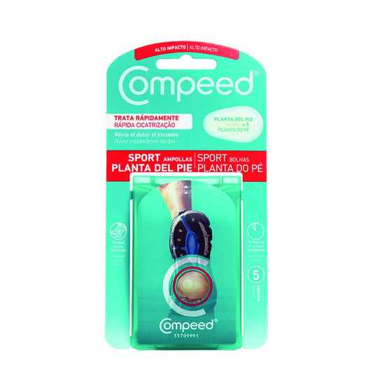 Compeed Ampollas Sport planta del pie 5 uds