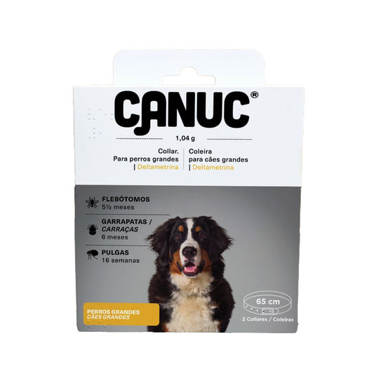 CANUC Collar Deltametrina perro grande 65cm
