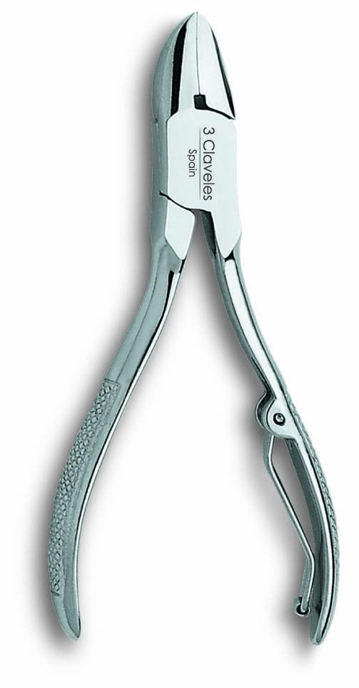 3 Claveles Alicate Uñas Manos 10 cm