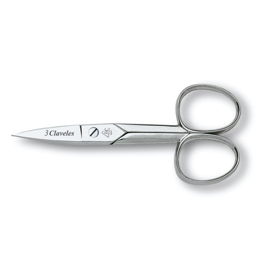 3 Claveles tijera uña curva.9 cm 3.5"