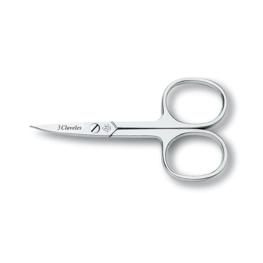 3 Claveles Tijeras Uñas Curva 9 cm 3.5´´