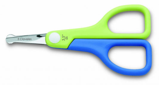 3 Claveles Tijera Bebé INOX 9 cm