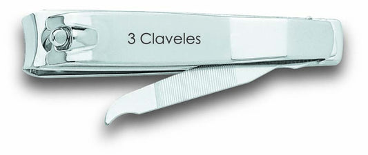 3 Claveles Cortauñas 8 cm con Lima