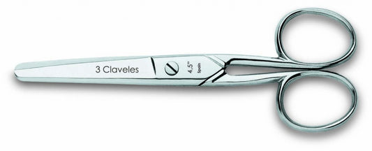 3 Claveles Tijera Puntas Redonda 12,5 cm