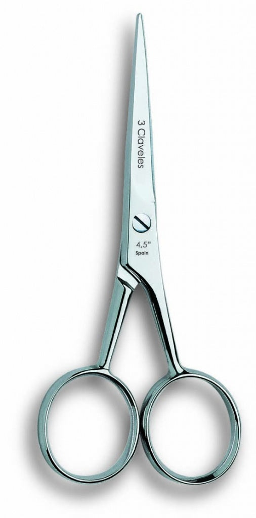 3 Claveles Tijera Bigote Recta 11,5 cm 4,5"
