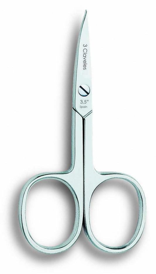 3 Claveles Tijera Uñas Recta 9 cm 3.5"