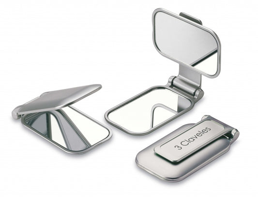 ****3 Claveles espejo con aumento 1x2 bolso