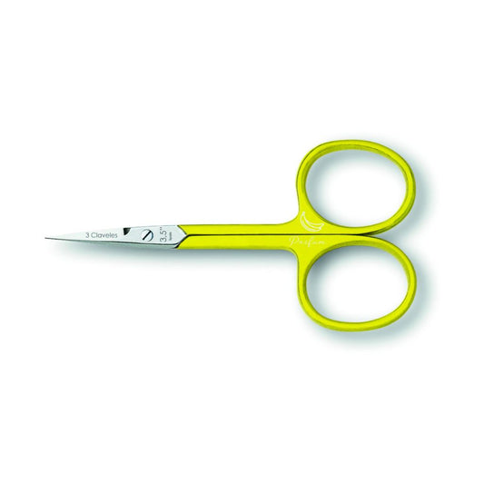 3 Claveles Tijera Cutícula Curva TROPICAL PLATANO 9 cm