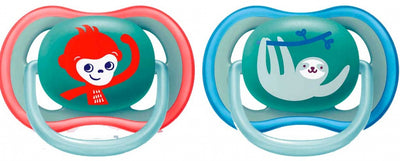 Philips Avent chupetes Ultra Air +18 meses neutro 2 uds