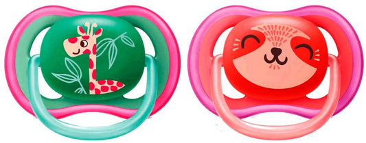 Philips Avent chupetes Ultra Air +18 meses niña 2 uds