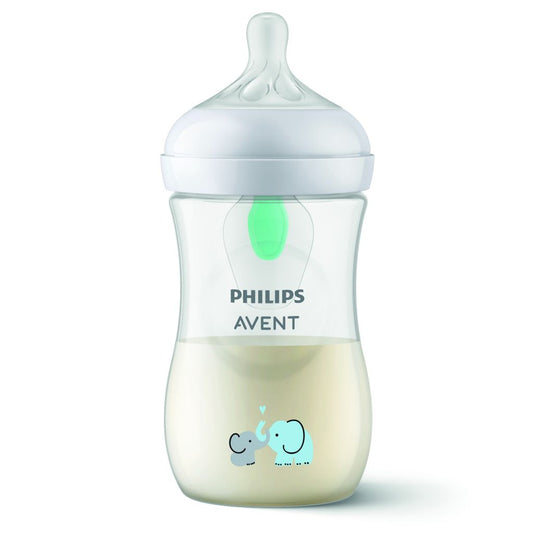 Philips Avent Biberón Natural Response Airfree 260ml - elefante