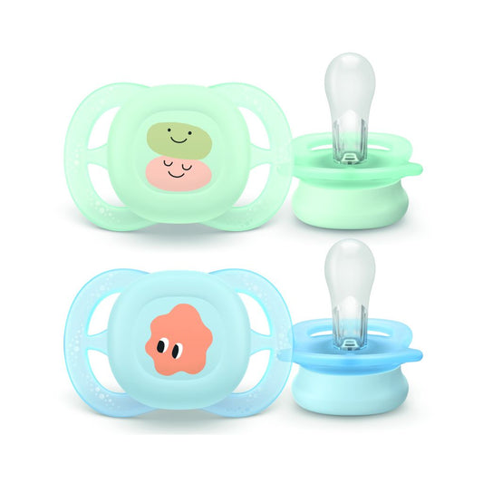 Philips Avent Chupetes Ultra Start 0-2m niño 2 uds - dibujo